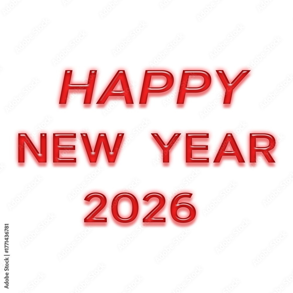 Fototapeta premium Happy new year 2026