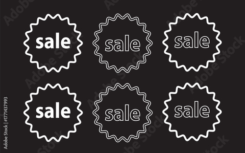 set of discount labels, set of vector sale labels, set of sale labels, sale, label, icon, vector, sticker, price, badge, sign, discount, symbol, tag, design, business, set, free, illustration, eleme