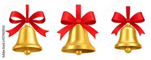 christmas bells set