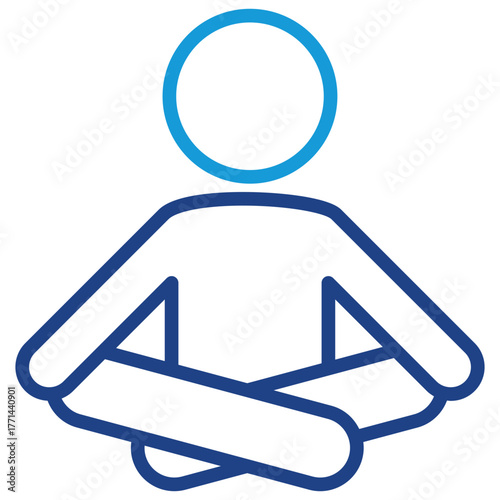 Yoga Pose Icon