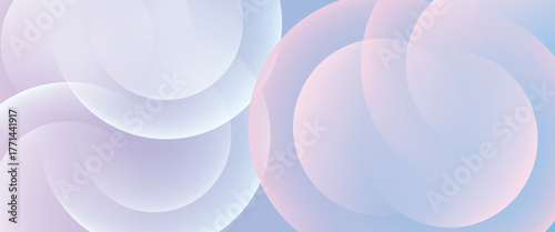 abstract background .blue and pink gradation. circle effect style. modern minimalist.eps 10