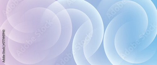 abstract background .blue and pink gradation. circle effect style. modern minimalist.eps 10