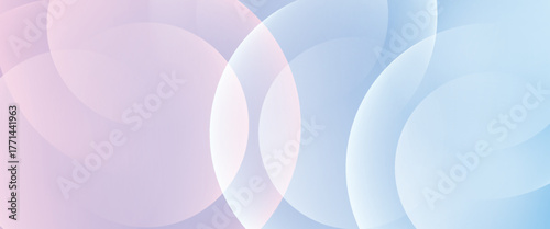 abstract background .blue and pink gradation. circle effect style. modern minimalist.vector.eps 10