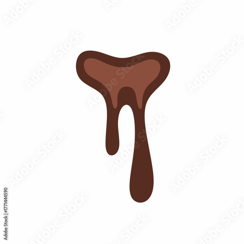 chocolate drip vector, choco melted, hot cocoa flow, sweet dessert vector, milk drop illustration, brown liquid wave, melting chocolate cartoon