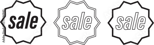 set of discount labels, set of vector sale labels, set of sale labels, sale, label, icon, vector, sticker, price, badge, sign, discount, symbol, tag, design, business, set, free, illustration, eleme