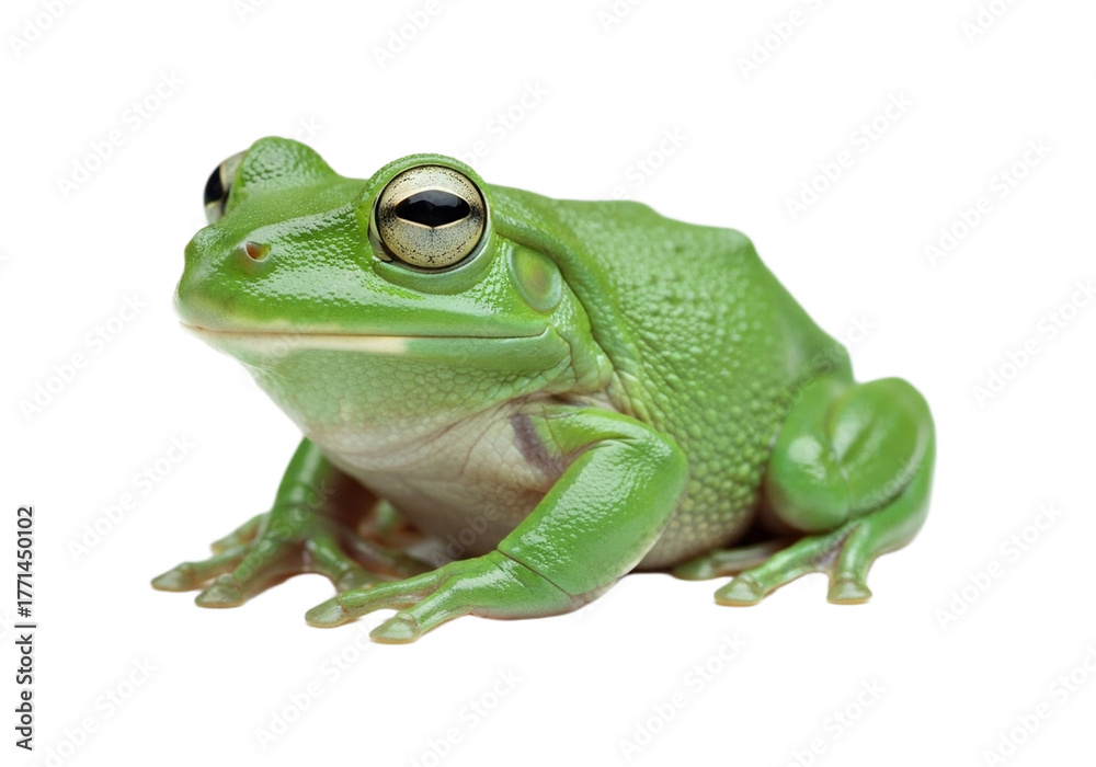 Obraz premium Frog with transparent PNG background