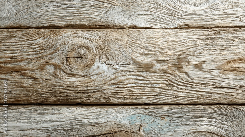 Naklejka premium Light white wooden table texture in warm tones from top view, high detail surface with soft lighting, natural wood grain, cozy minimal aesthetic, elegant realistic composition for interior design.