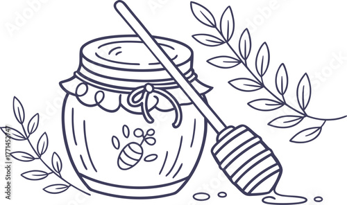 Vector illustration of kitchen utensils, still life with a glass of wine, and an olive oil bottle, featuring a traditional yerba mate cup and bombilla