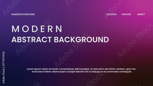 Modern abstract colorful gradient background
