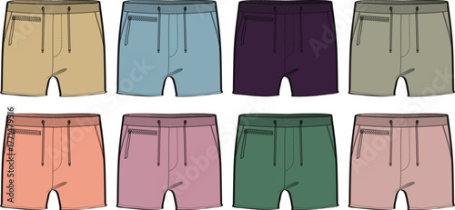 Fashionable Summer Shorts Collection Diverse Colors and Styles for a Trendy Wardrobe