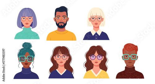 Diverse Portrait Collection A Spectrum of Faces and Styles