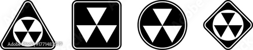 Fallout Shelter Sign. Nuclear bomb shelter sign. Fallout Shelter Road Sign. Bomb shelter sign Vector illustration jpeg or png