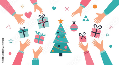 Back to School Collection Students Reading and Learning Illustrations