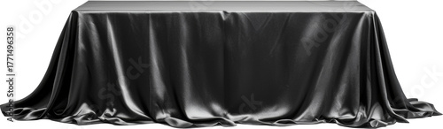 black table cloth 