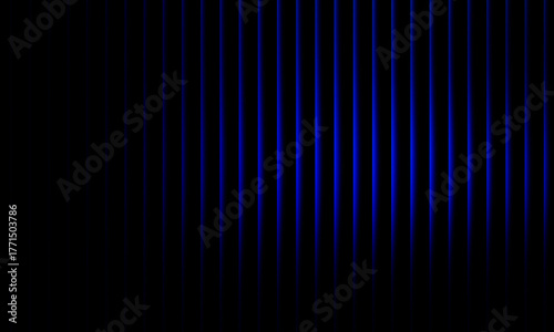 Vibrant blue and purple vertical wave lines background, futuristic light pattern, modern digital gradient wallpaper, glowing neon abstract design