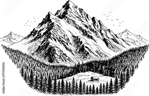 Black void representing absence nothingness and the unknown a conceptual background or overlay