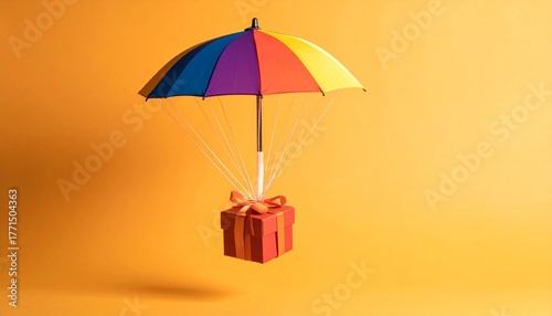 Floating Birthday Box