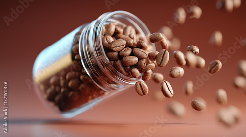 Coffee dissolving into loos...