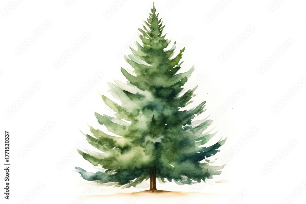 Fototapeta premium Chirstmas tree christmas plant pine.