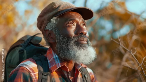 Wise Old Man in the Woods