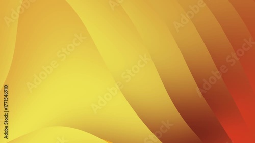 Abstract yellow red gradient background.