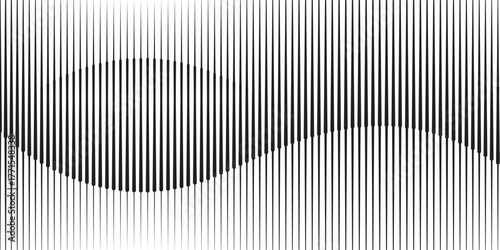 Abstract geometric background with wavy vertical lines. Intersecting flowing gradient transitions