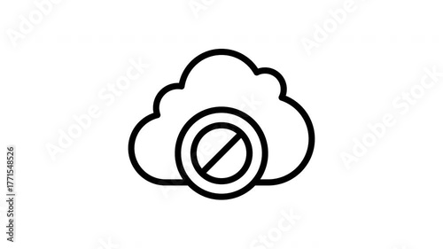restrictions on cloud services. Perfect for technology websites, cybersecurity blogs, and internet privacy advocacy materials.