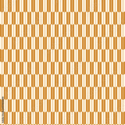 金茶色やがすり模様のシームレスパターン　華やかで上品な和モダンデザイン