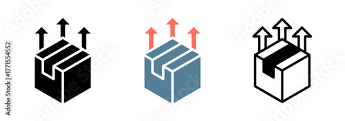 Product Upgrade Icon Collection Set  Glyph & Mixed Style  