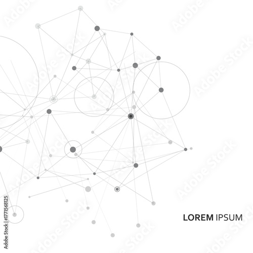 Dark technology background. Technology concept vector illustration