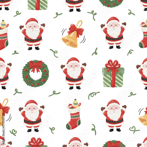christmas seamless pattern