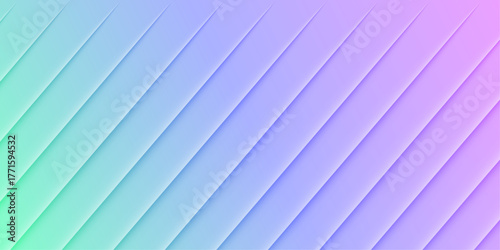 Abstract Diagonal Slotted Background with Pastel Gradient and vector design 