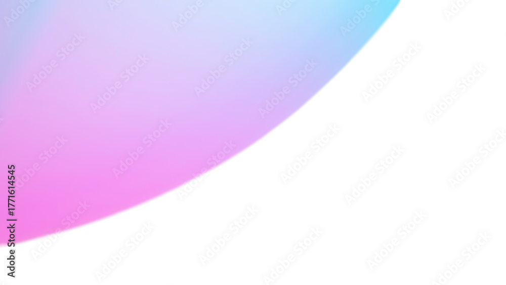 Obraz premium Smooth gradient background featuring soft hues of blue and pink, creating calming and modern aesthetic