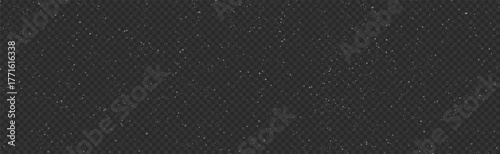 Starry night bright sky transparent background. Falling snow vector 10 eps