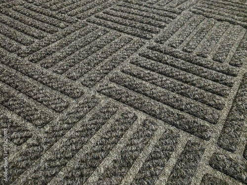 Fotografie Close-Up of Patterned Carpet Floor Tiles