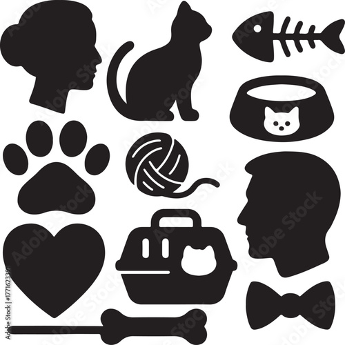 set of vector icons of dog
set of icons of dog
set of icons of animals