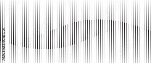 Vertical red and white stripes background. Seamless and repeating pattern. vector Eps 10