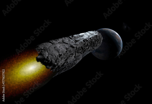 3I/ATLAS, or C/2025 N1 (ATLAS), is an interstellar comet that is passing through our Solar System.