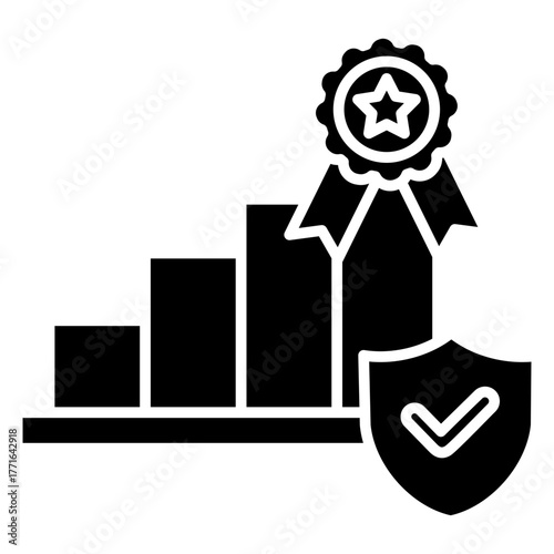 Top Performer Glyph Icon