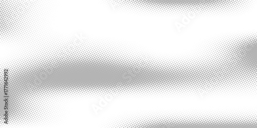 grunge Halftone white and black dots pattern and black gradient grunge texture background. Dotted line comic sport style vector illustration