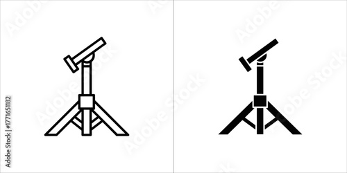 Illustration of a microphone stand, showcasing its design and functionality