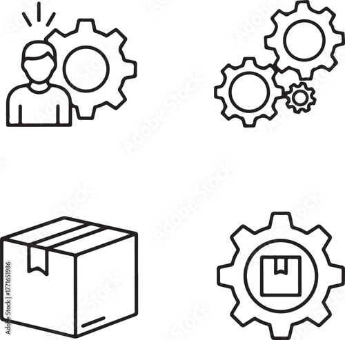 system integration, physical logistics, and automated processes 