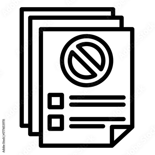 Medical Report   Icon Element For Design
