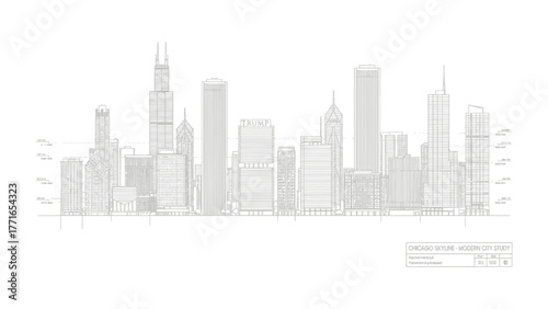 Urban Silhouette: A stunning skyline, a testament to human ingenuity and architectural brilliance, stretching towards the heavens, creating a mesmerizing tapestry of urban development.