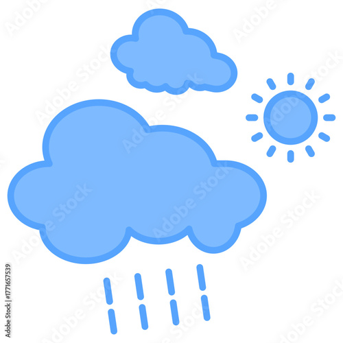 Weather Blue Icon