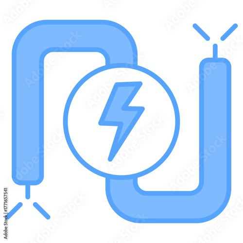 Wires Blue Icon