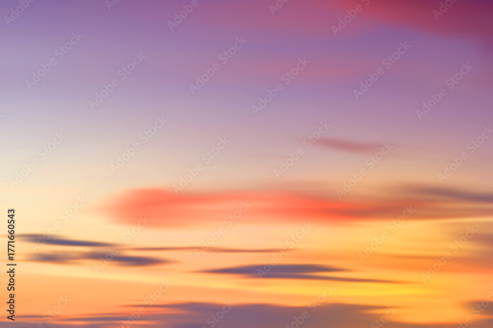 Fototapeta premium Sky During Sunset Nature Background