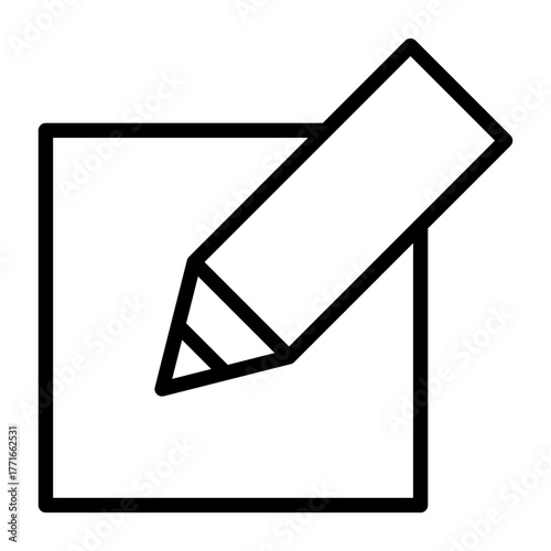 Editable Outline Icon