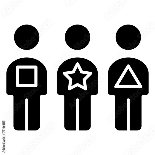 Ethnicity Outline Icon