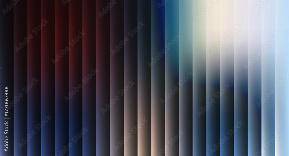 Obraz premium Subtle abstract background with vertical lines and blurred colors creating a serene and calming visual
